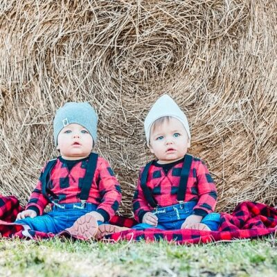 The Twins One Year Old Photoshoot