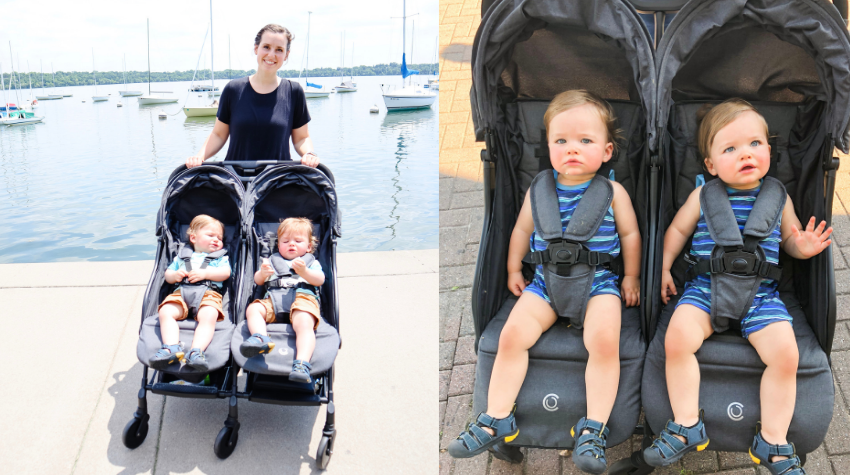 bitsy double stroller