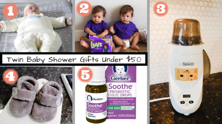 Twin Baby Shower Gifts Under $50