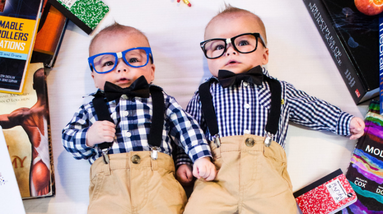 DIY Nerd Baby Photoshoot