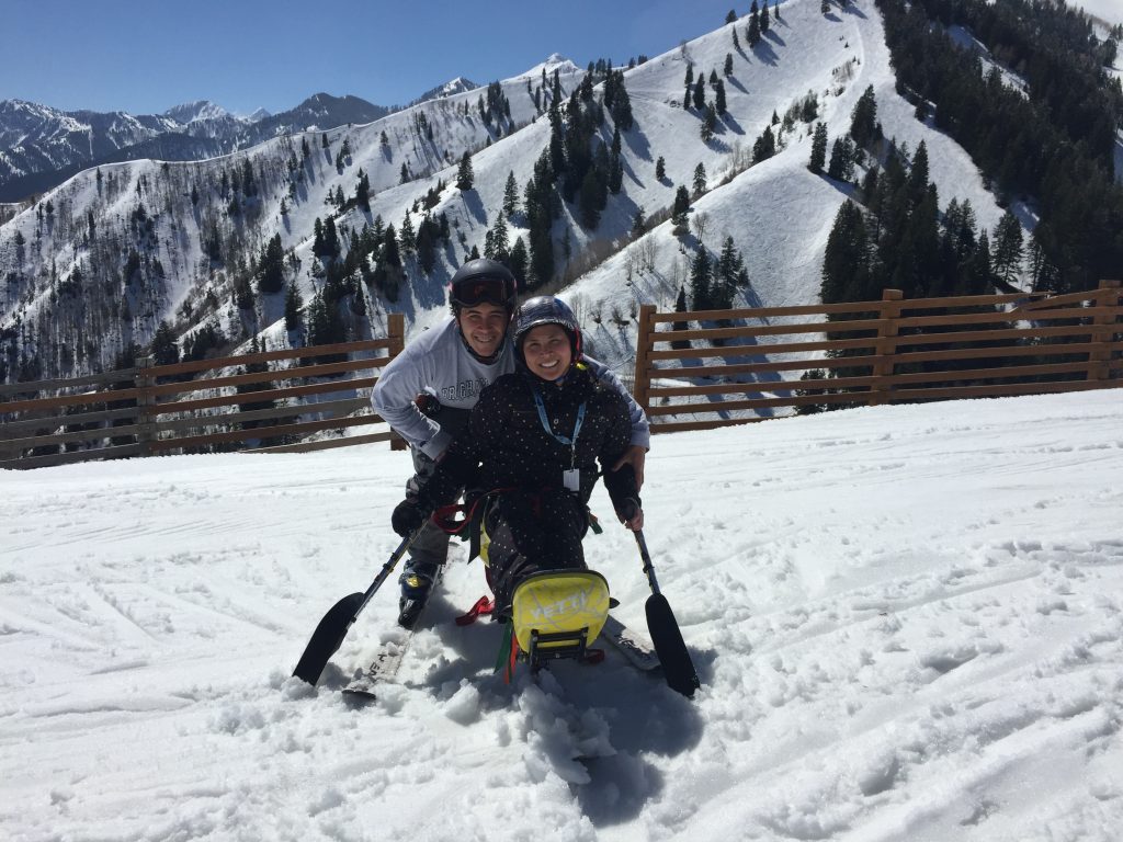 Mama, cyclist, skier, and world traveler in a wheelchair
