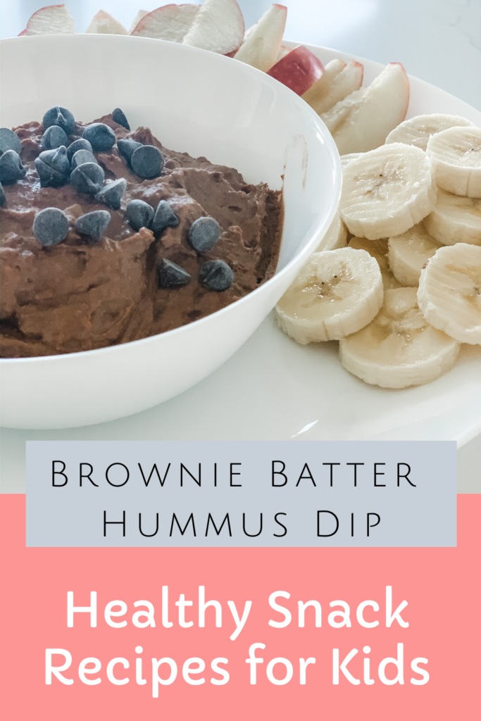 Healthy kid snack ideas.
