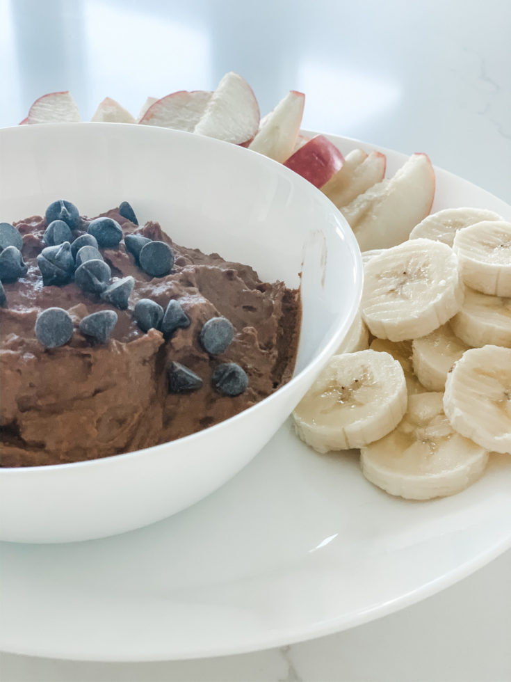 Brownie Batter Hummus Dip