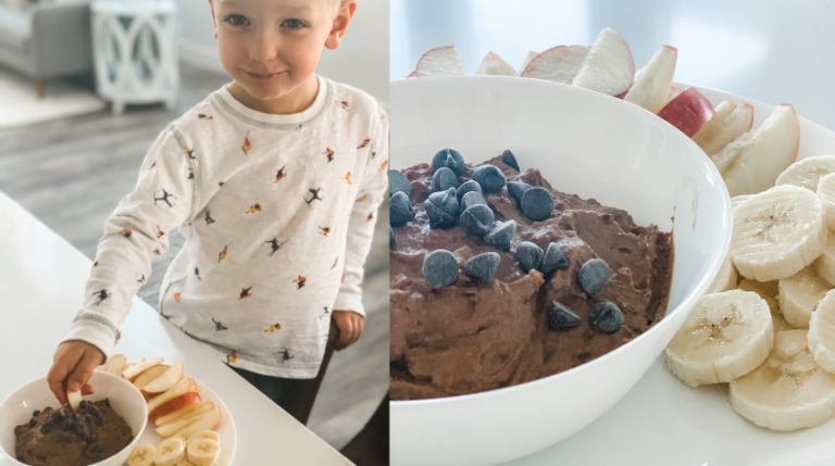 Healthy Kids Snack: Brownie Batter Hummus