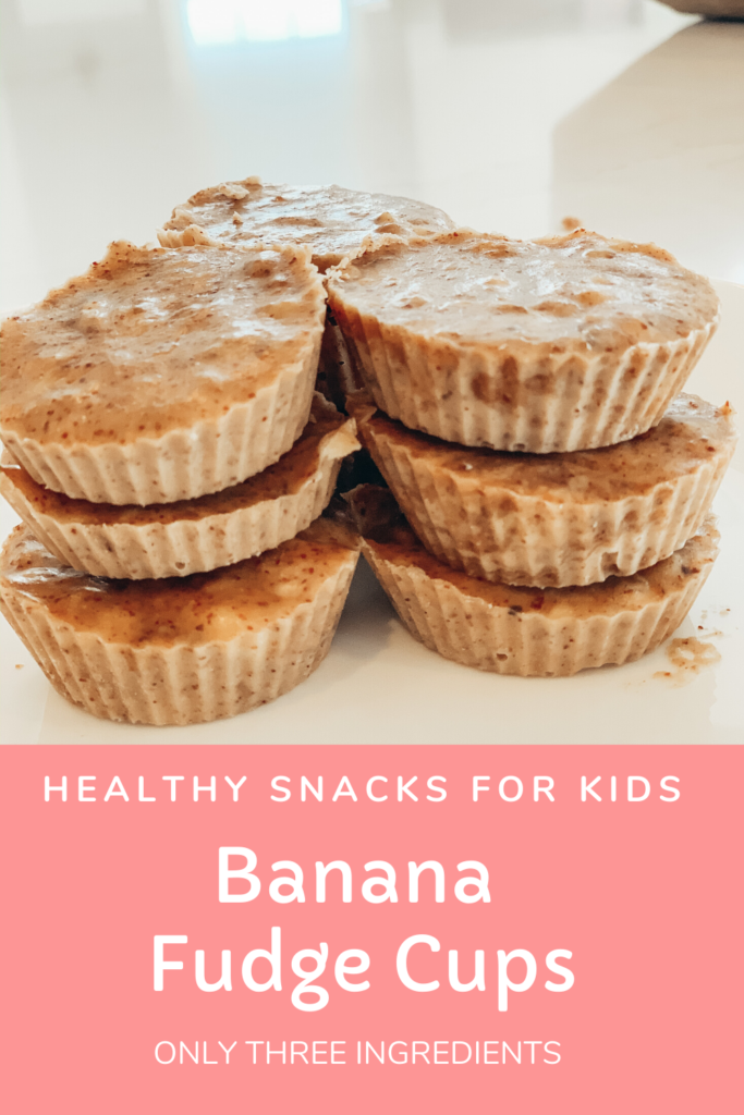 Healthy Kid Snacks Banana Fudge Cups
