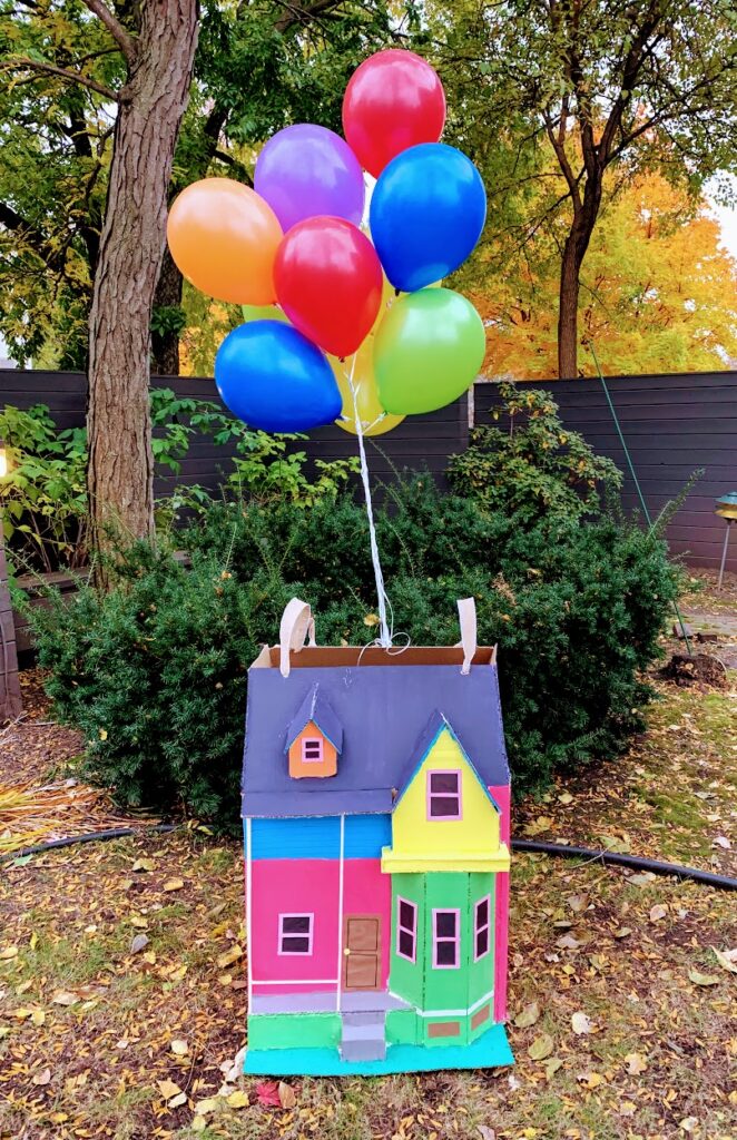 DIY up house costume