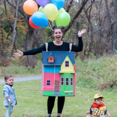 Tutorial on How to Make the Up House Costume