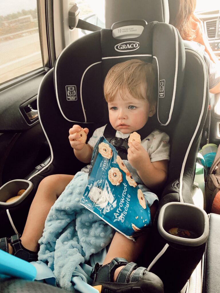 Road trip with toddlers