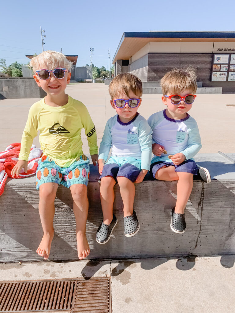 Toddler swimming essentials for the summer