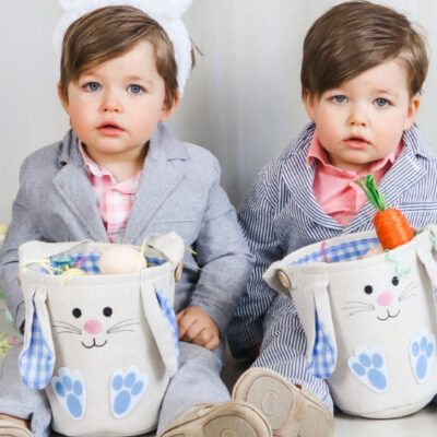 How to create a fun Easter photoshoot of your toddler