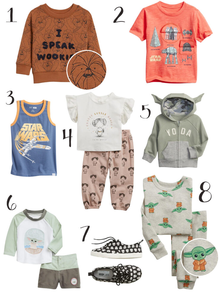 Star wars clothes for kids