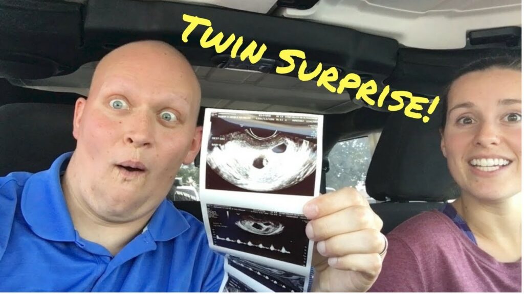 Twin surprise at our first ultrasound
