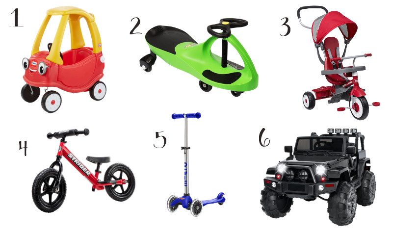 Toddler Bike and ride on toys
