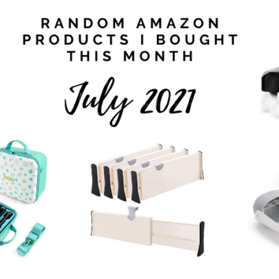 Random but useful Amazon products I bought in July