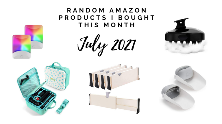 Random but useful Amazon products I bought in July