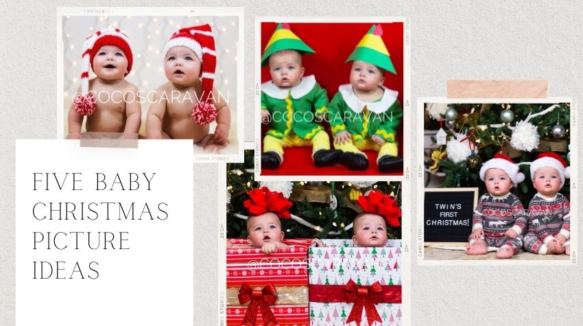 Five adorable Christmas baby photoshoot ideas