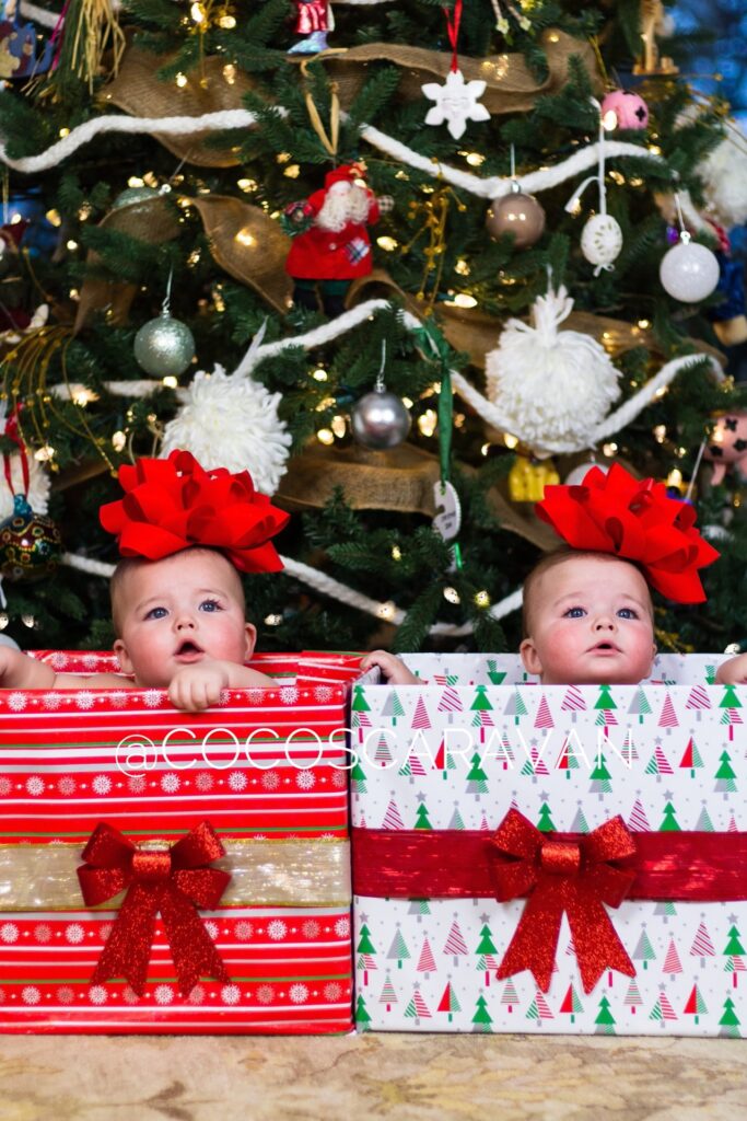 Christmas baby photoshoot ideas 