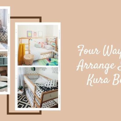 4 fun ways to arrange the Ikea Kura bed