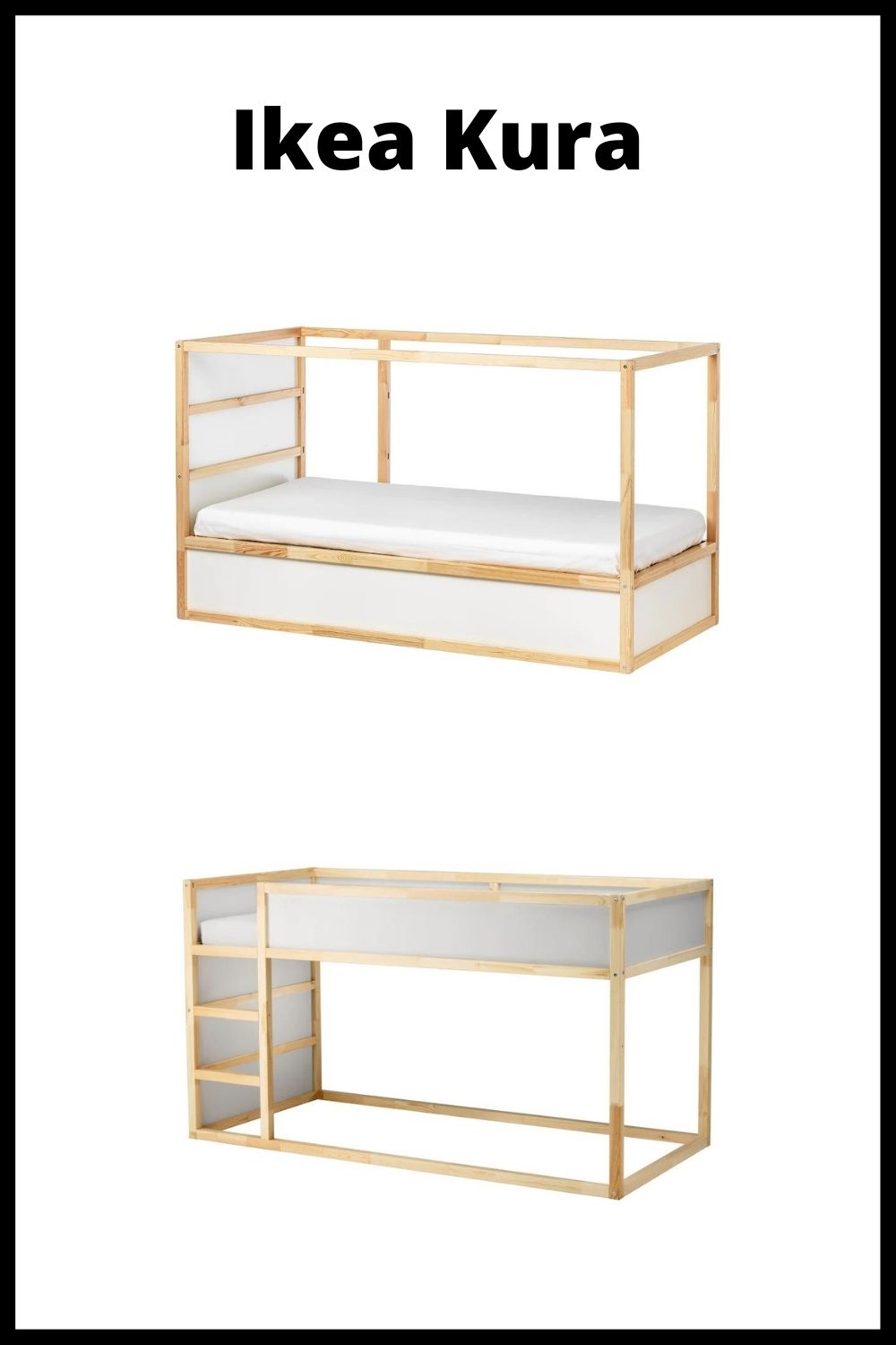 4 fun ways to arrange the Ikea Kura bed Coco's Caravan