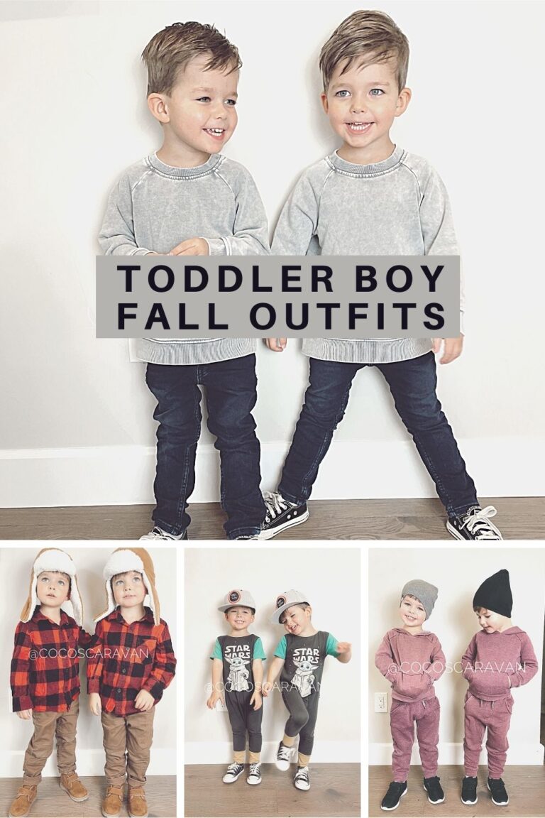 7 affordable toddler boy fall outfit ideas Coco's Caravan