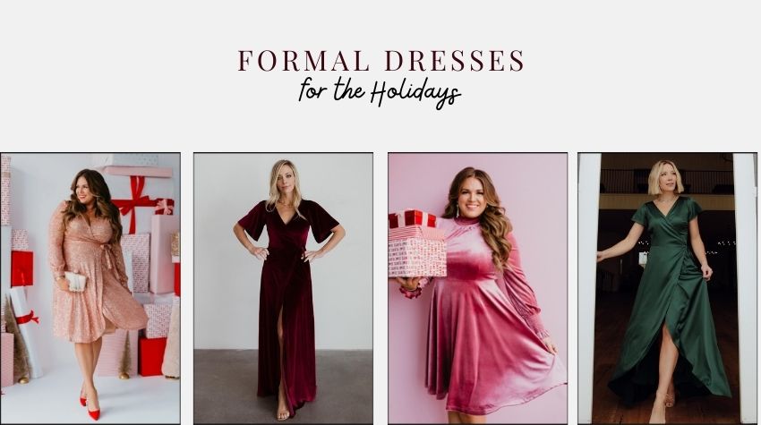 holiday formal dresses