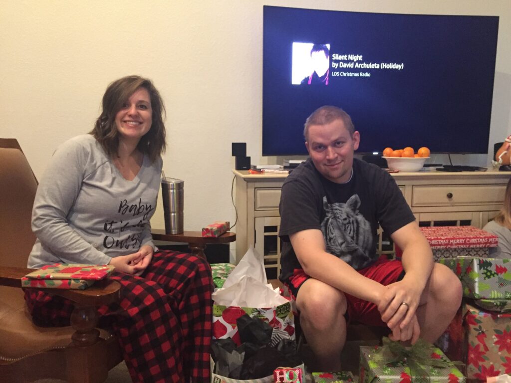 Our last Christmas together before he passed away