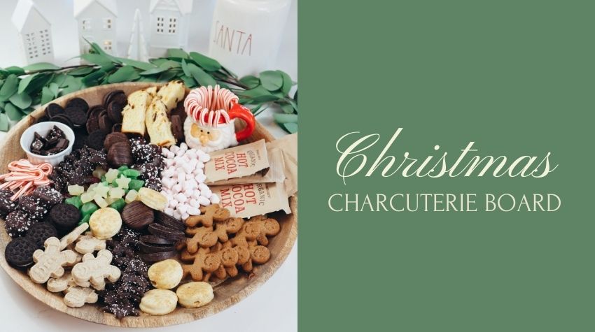 Christmas charcuterie board