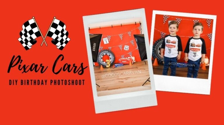 How to do your own Cars theme birthday photoshoot