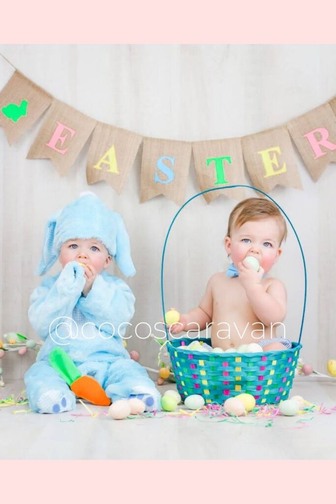 Easter baby photoshoot ideas