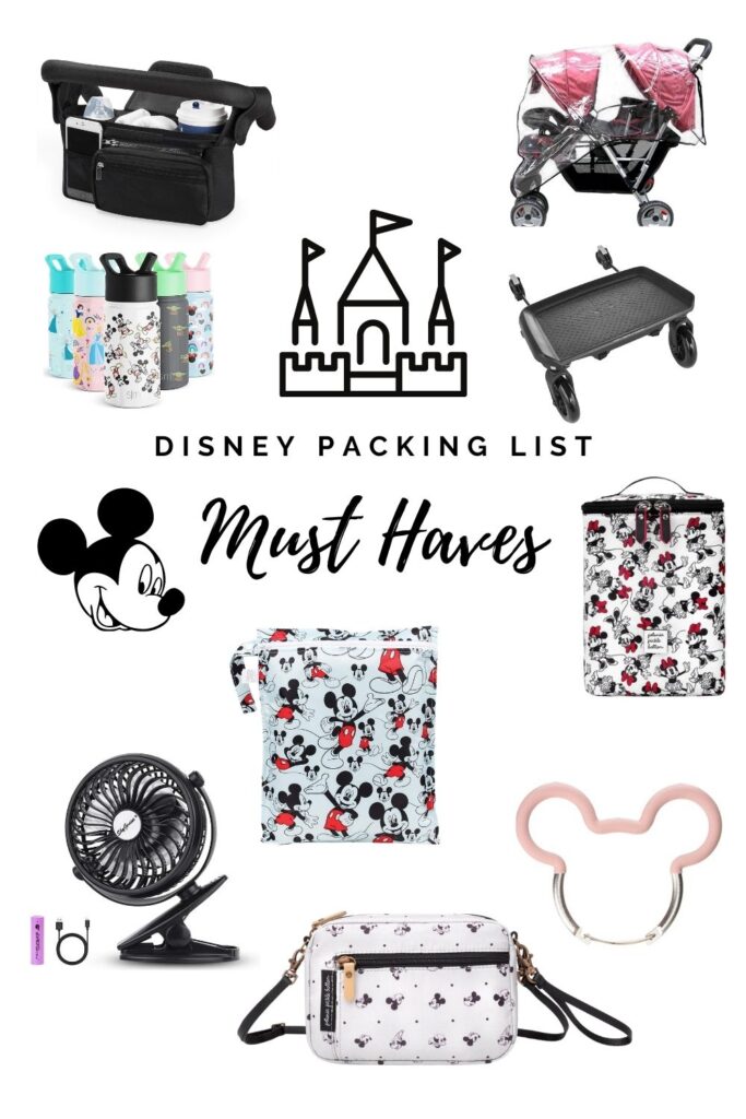 disney packing list for the park 