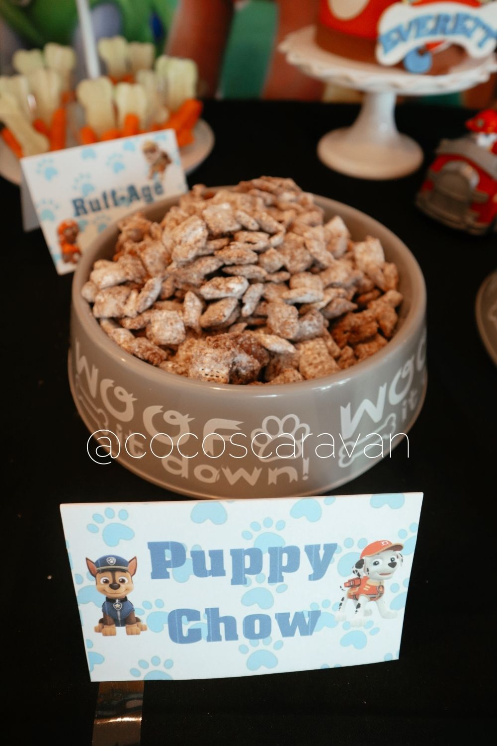Easy and unique Paw patrol party food ideas - Coco's Caravan