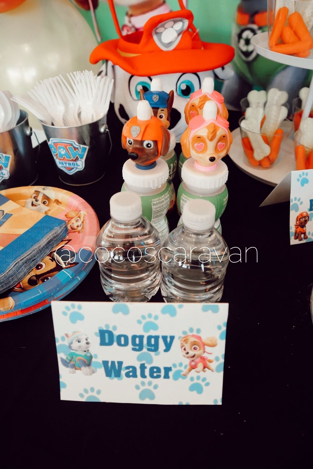 Easy and unique Paw patrol party food ideas Coco's Caravan
