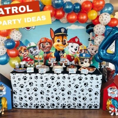 How to create a fun Paw Patrol birthday party