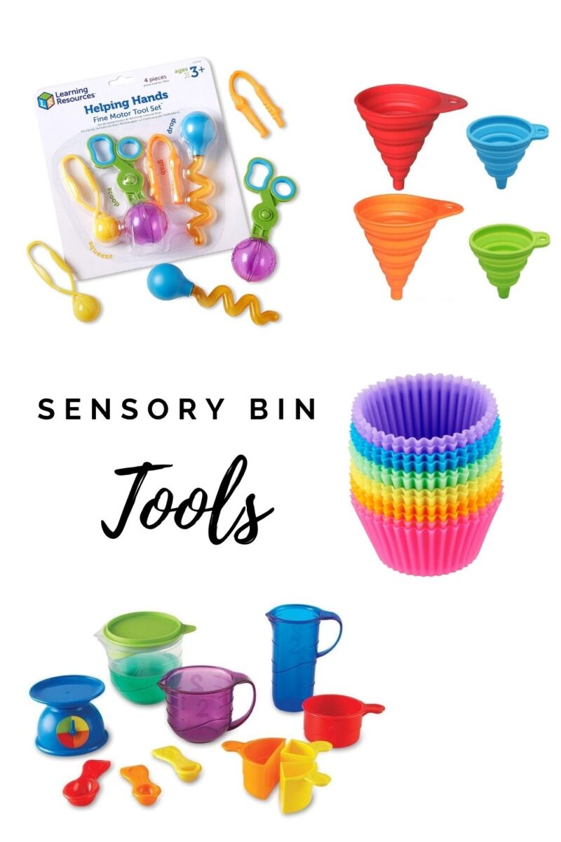 The best sensory bin starter kit for toddlers Coco's Caravan