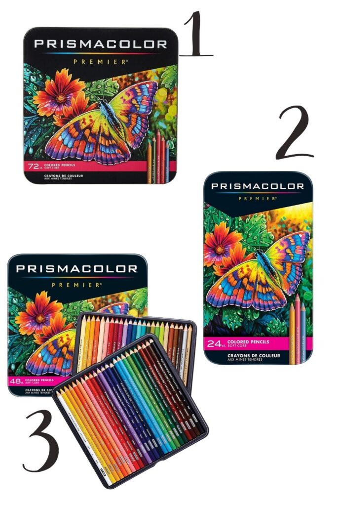 72 Colored Pencils for Adults Coloring Books, Premier Soft Core Color  Pencils