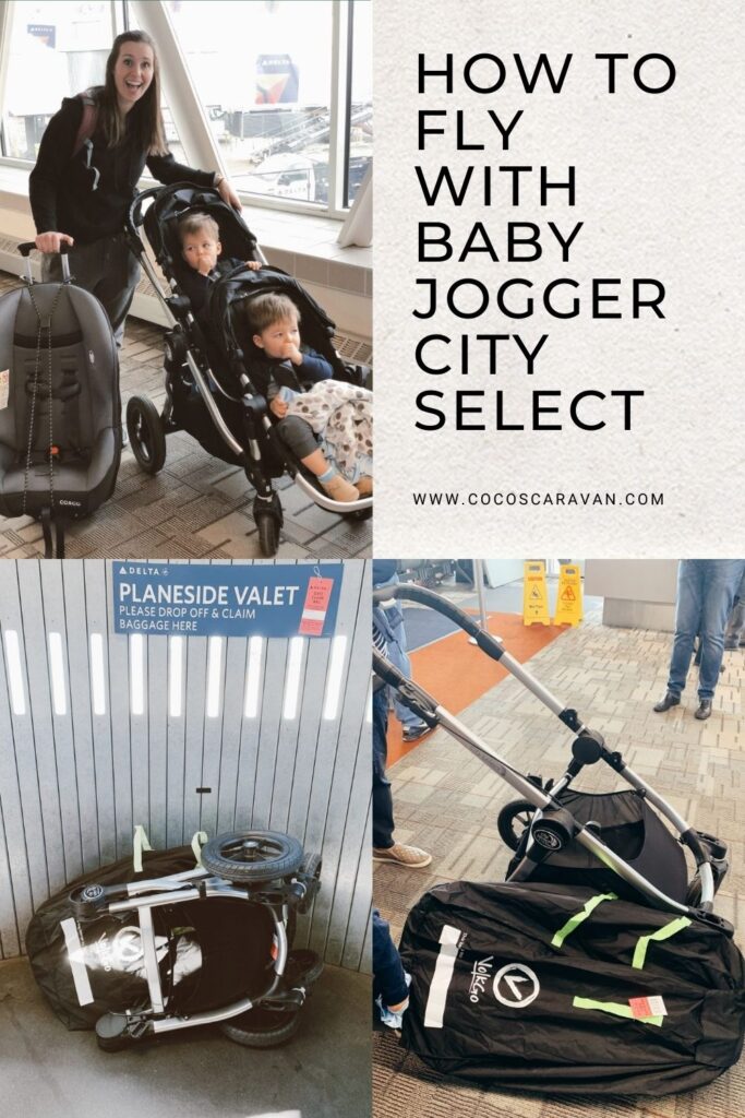 politi endnu engang Barcelona How to fly with the Baby Jogger City Select - Coco's Caravan