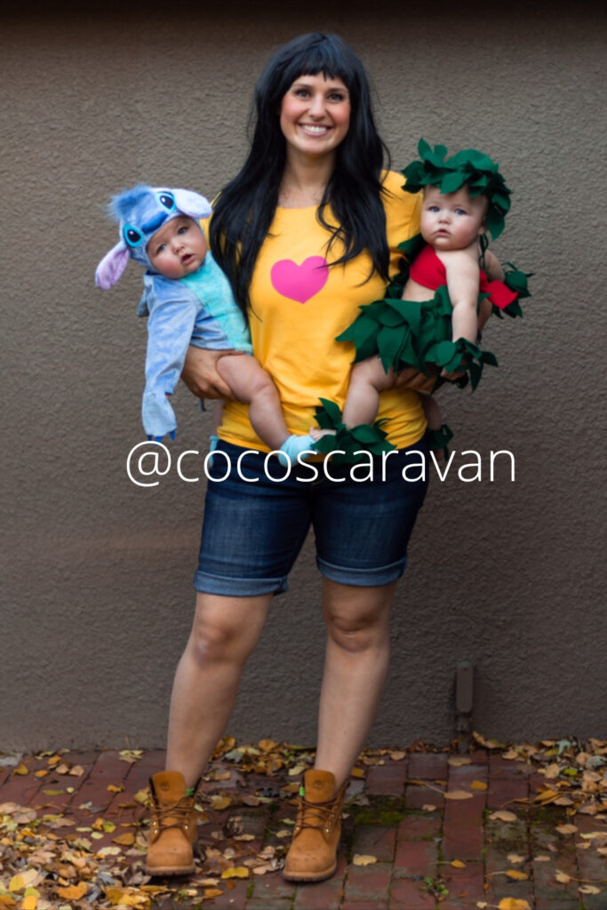 DIY Lilo & Stitch Family Costumes 