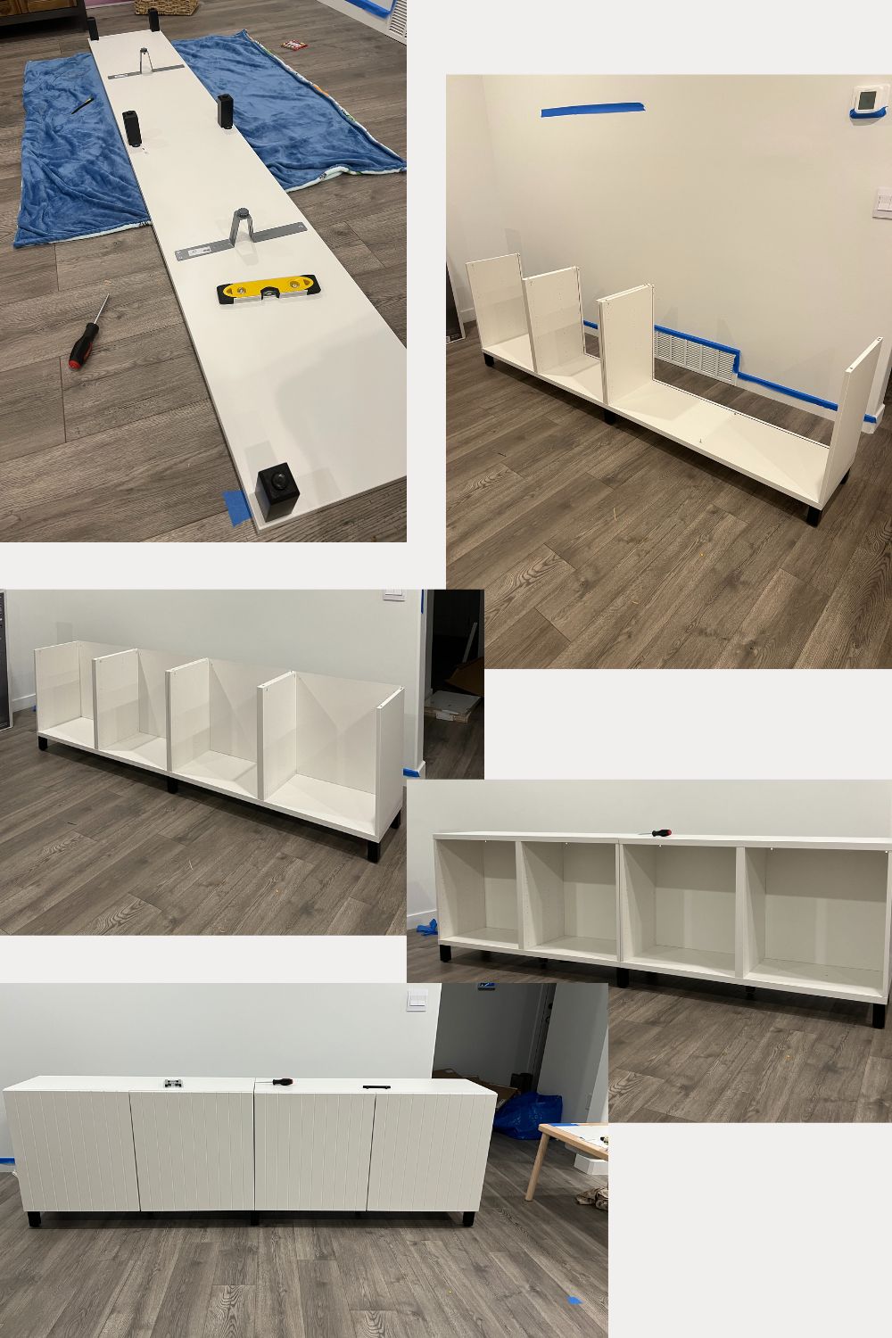 How to design your own Ikea Besta tv stand - Coco's Caravan