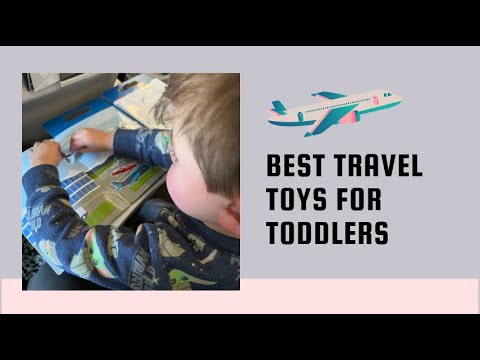 Best Travel Toys For Toddlers & Babies  Travel Toys & Plane Activity Ideas  2024