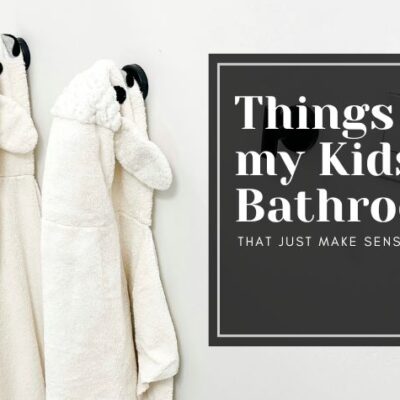Things in my kids bathroom that just makes sense