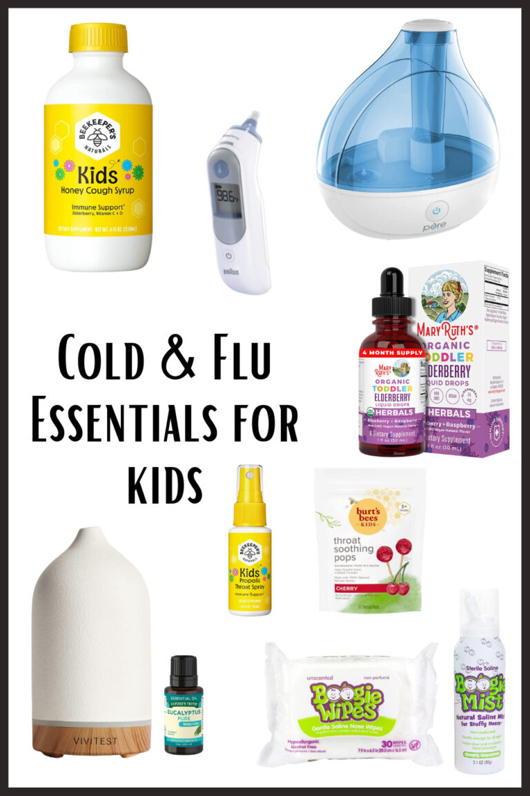 The best cold and flu season essentials for kids - Coco's Caravan