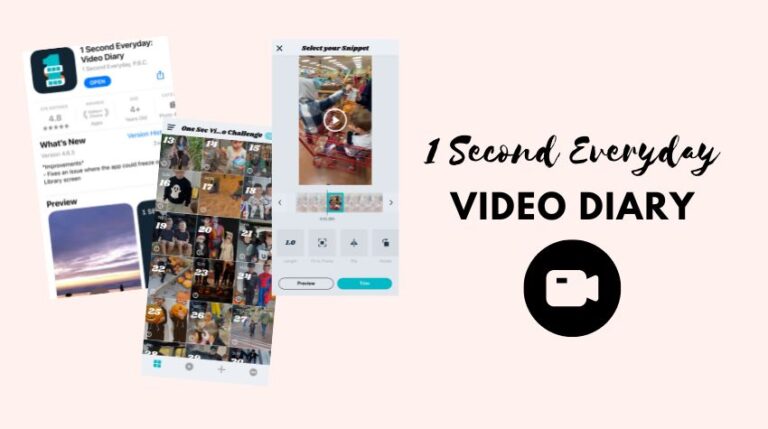 1 Second Everyday: Video Diary