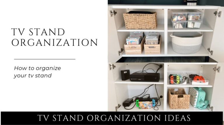 The best tv stand organization ideas