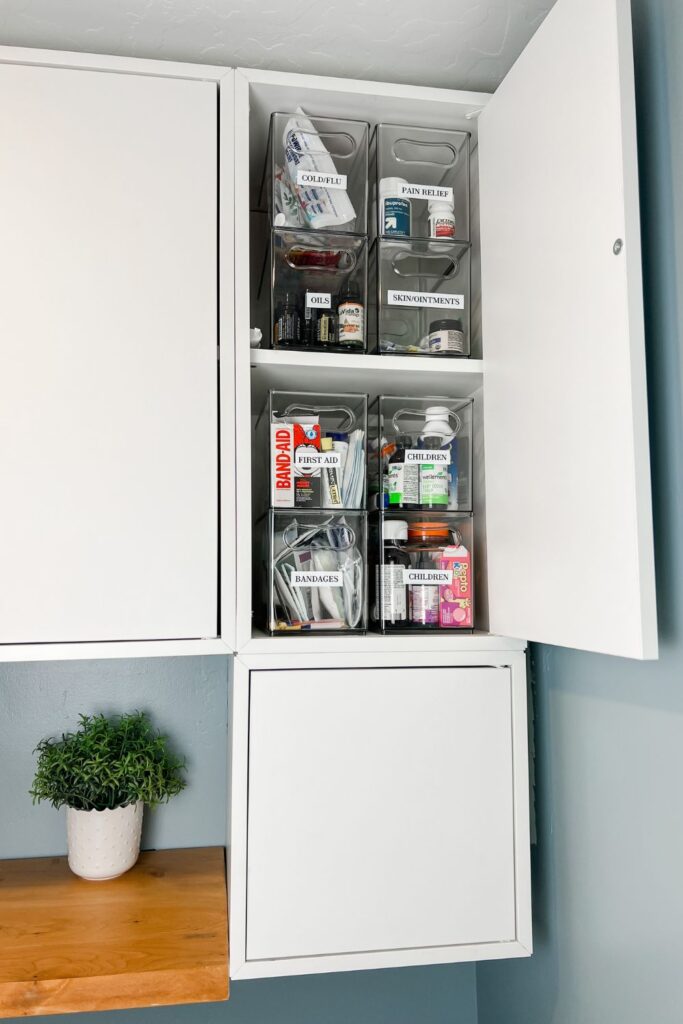 How to organize your medicine cabinet in 7 easy steps - Coco's Caravan