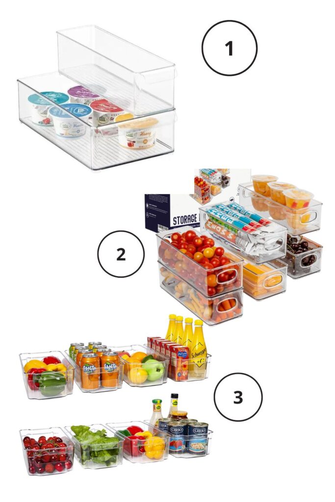 Healthy Snack Bin Labels Pantry Organization Kids Snacks 