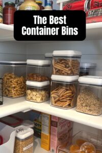 How to organize kid snacks in pantry and refrigerator - Coco's Caravan