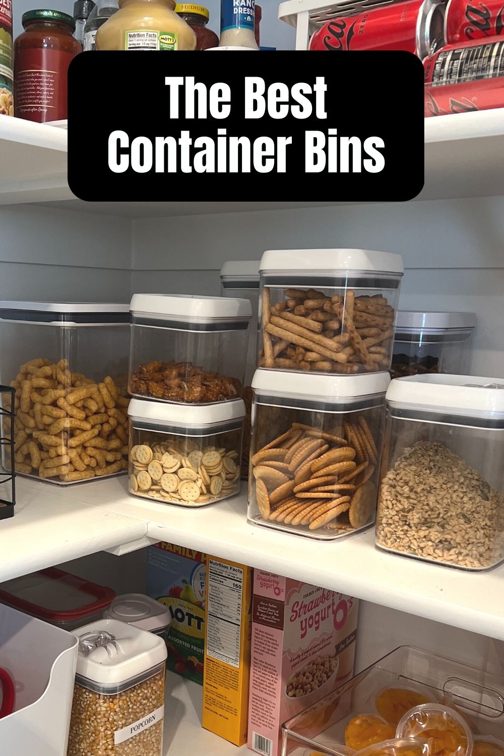 How to organize kid snacks in pantry and refrigerator Coco's Caravan