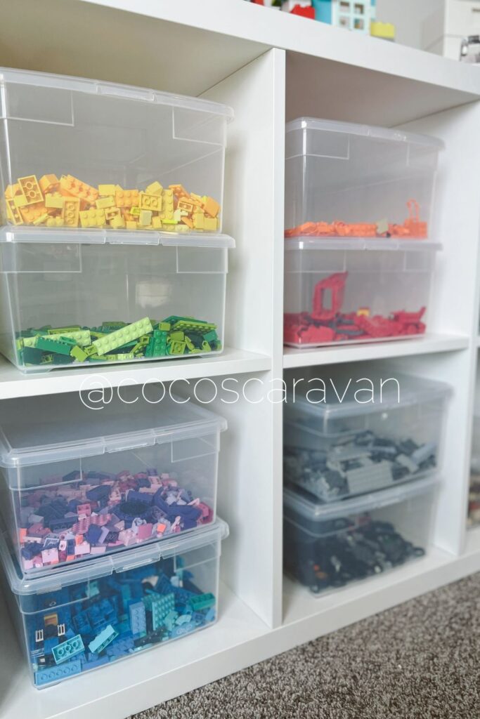 How to organize your Legos by color