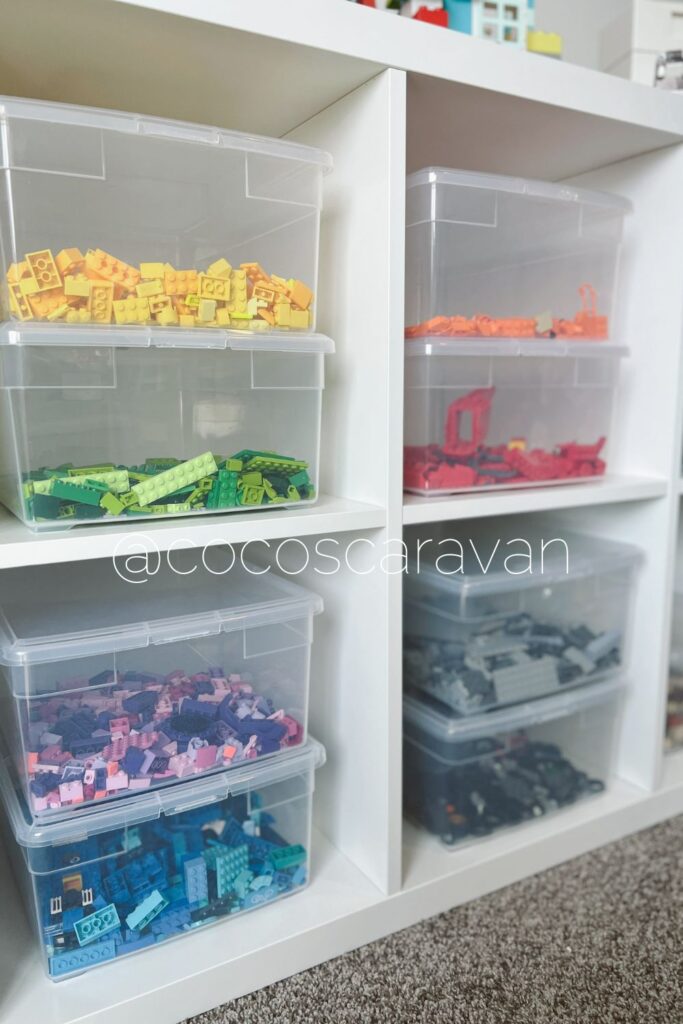 Color Coded Lego Organization - Dukes and Duchesses