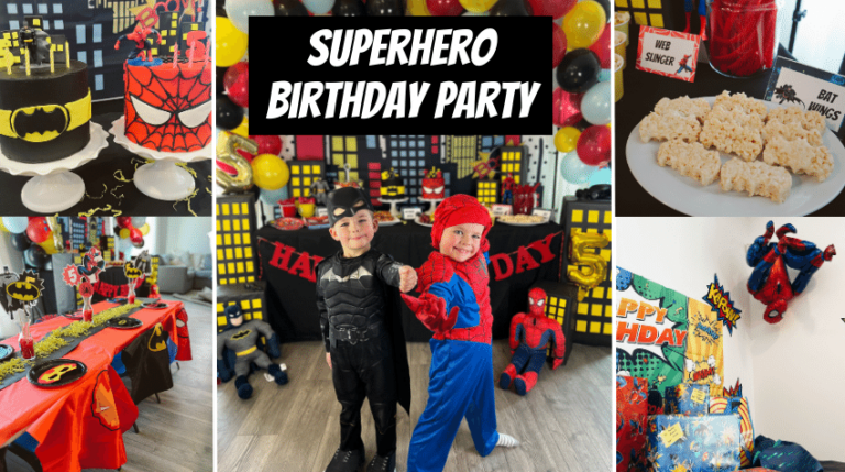 How to create a fun Superhero Birthday Party